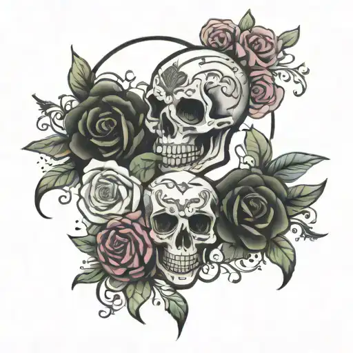 married friday 13th tattoo design idea