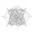 Dna string Gay golden ratio  tattoo design idea