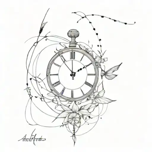 time to let go it has been 30 years I lost my father Hipólito  tattoo design idea