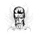 David bowie tattoo design idea
