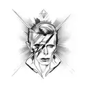David bowie tattoo design idea