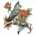 ZIA and ZOE tattoo design idea