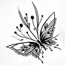 a small tattoo that represents independence, self-actualisation and self-growth. it should be delicated. tattoo design idea