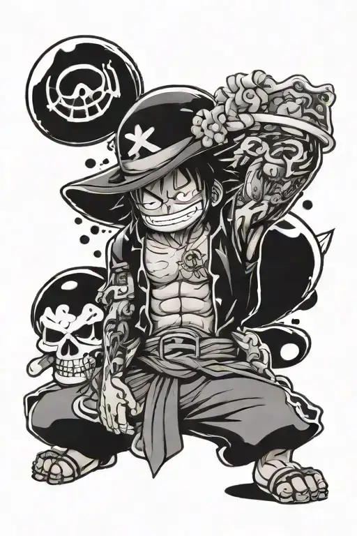 The Chosen One Piece tattoo design idea