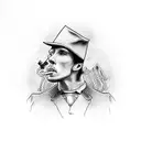 peaky blinders tattoo design idea