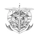 libra and taurus zodiac finger tatoo tattoo design idea