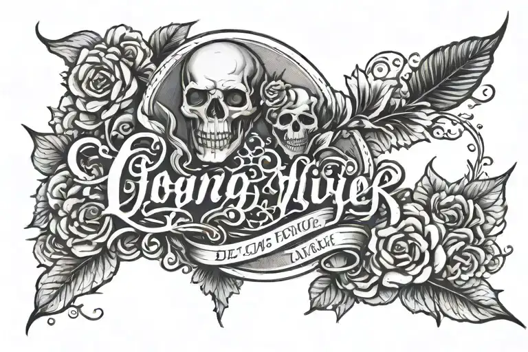 Long live my good mistake tattoo design idea