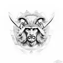 leonidas, Greece, aries tattoo design idea