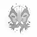 Joji slow dancing in the dark  tattoo design idea