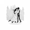 Joji slow dancing in the dark  tattoo design idea