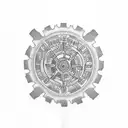 Gear shift knob tattoo design idea