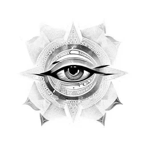 Eye of Horus tattoo design idea