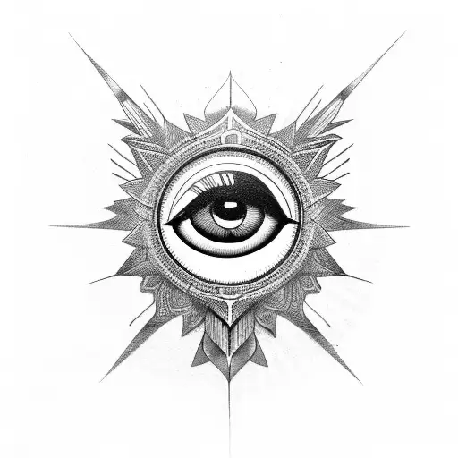 Eye of Horus tattoo design idea