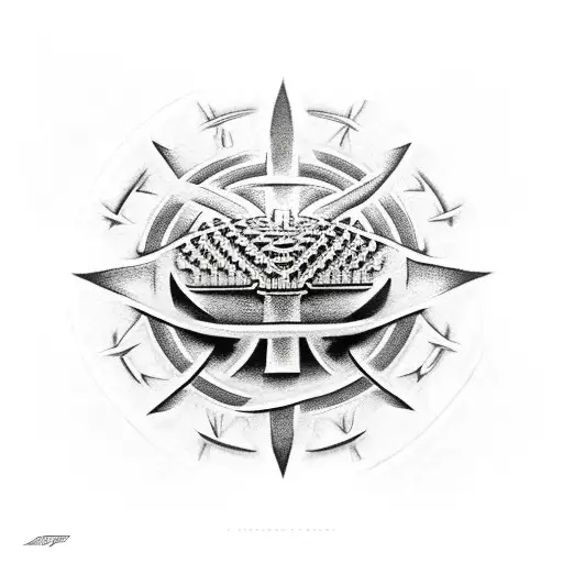 Ankh Symbol tattoo design idea