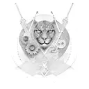 lines  tattoo design idea