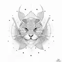 lines  tattoo design idea