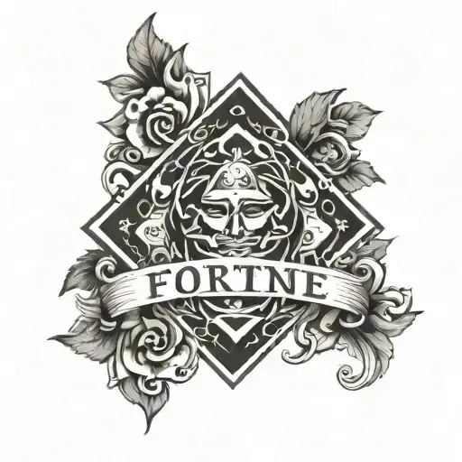 Fortune favors the bold tattoo design idea