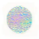 Dragon scales transforming into water ripples tattoo design idea