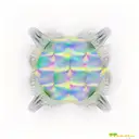 Dragon scales transforming into water ripples tattoo design idea