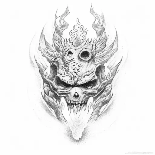 seven deadly sins tattoo design idea