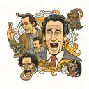 Seinfeld tattoo design idea