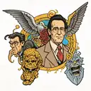 Seinfeld tattoo design idea