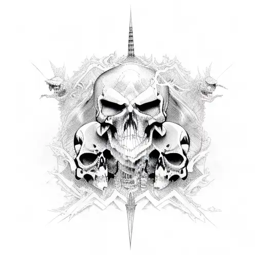Death Race tattoo design idea