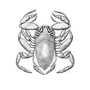 crab tattoo design idea