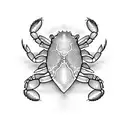 crab tattoo design idea