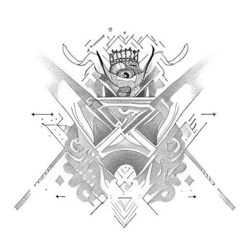 Fearless, Worm, King tattoo design idea