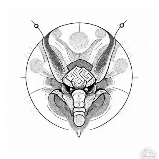 King, Fearless, Worm tattoo design idea