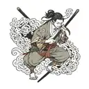 hebrews 4:12 and demon slayer tattoo design idea