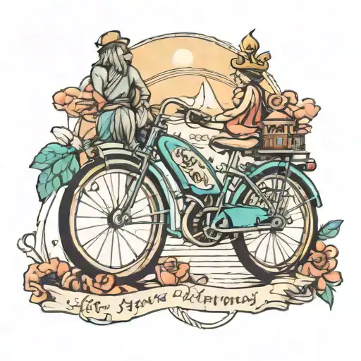 life is a journey where you never arrive tattoo design idea