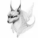 ra and Anubis  tattoo design idea