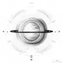 diagram of the heliocentric model of the solar system by copernicus tattoo design idea