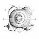 diagram of the heliocentric model of the solar system by copernicus tattoo design idea