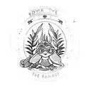 Ryder and Harper tattoo design idea