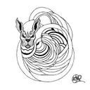 Ryder and Harper tattoo design idea