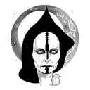 bene gesserit and the worm from the Novel Dune  tattoo design idea