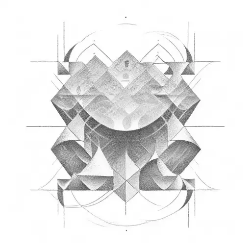 etter "M" could be started at the top, with its curved shape bending down to the right. The middle point of the "M" woul tattoo design idea