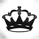 Queen's Crown tattoo design idea