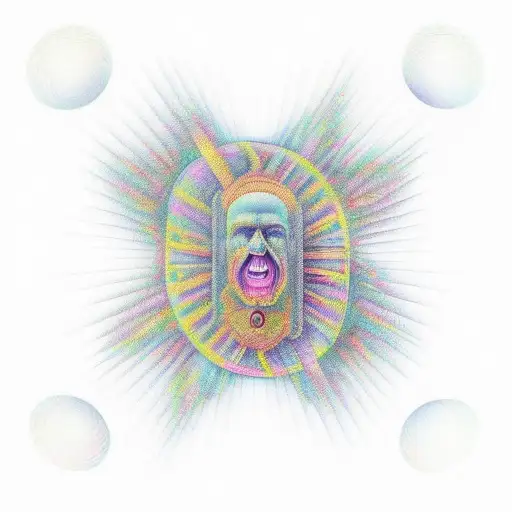 The band tool artwork combined with the band tipper album cover with hints of Alex Gray artwork tattoo design idea
