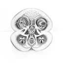 The band tool artwork with hints of Alex Gray artwork tattoo design idea