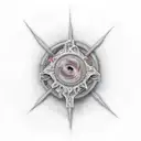 The band tool artwork with hints of Alex Gray artwork tattoo design idea