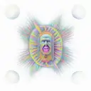 The band tool artwork combined with the band tipper album cover with hints of Alex Gray artwork tattoo design idea