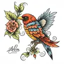 Amelia Amari R tattoo design idea