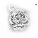 Cristian child name tattoo design idea