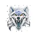 werewolf  tattoo design idea