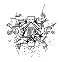red hot chili Peppers  tattoo design idea