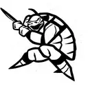 tmnt donatelo  tattoo design idea